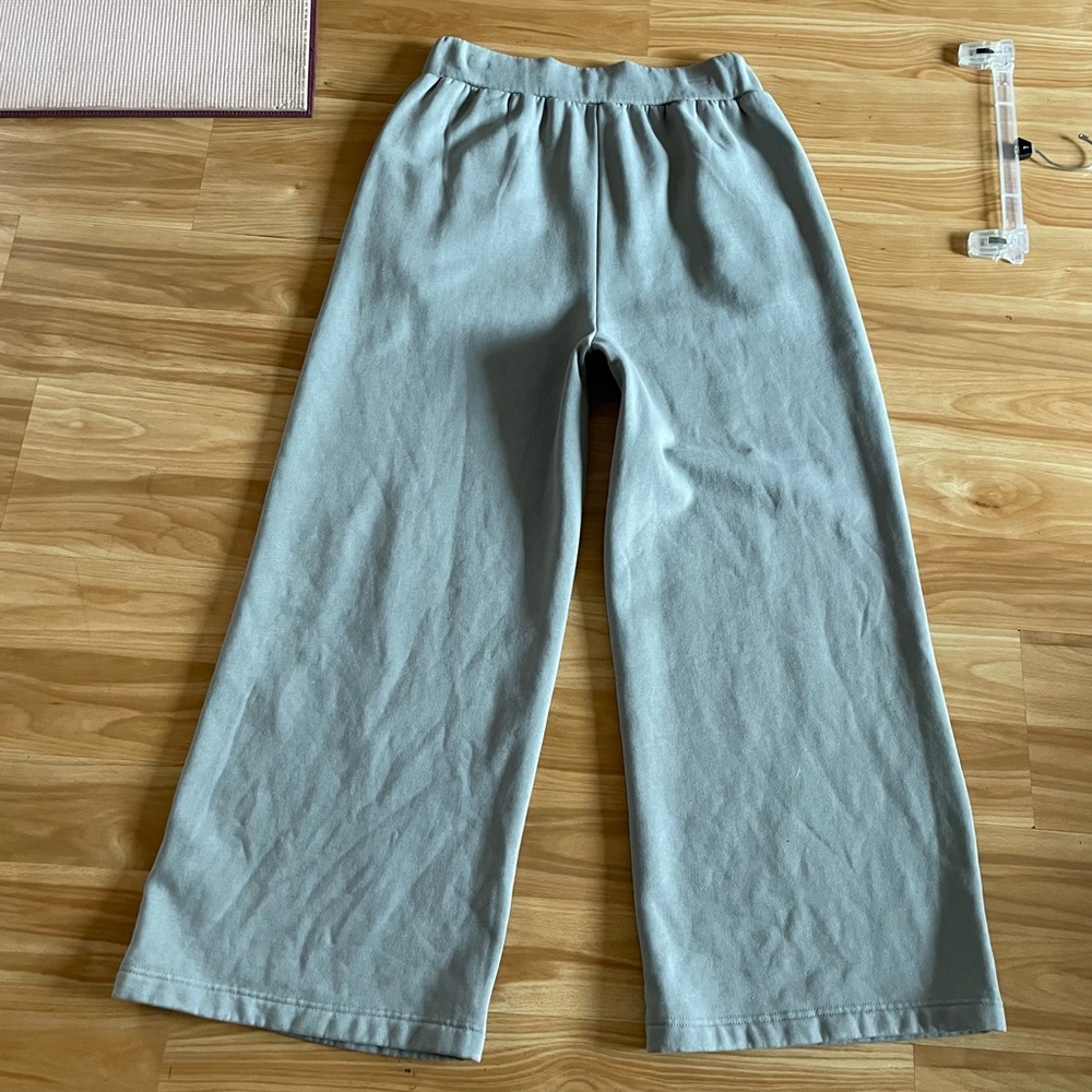 Super Cute And Now This Wide Leg High Rise Sweatpants - Sz M - Picture 8 of 9